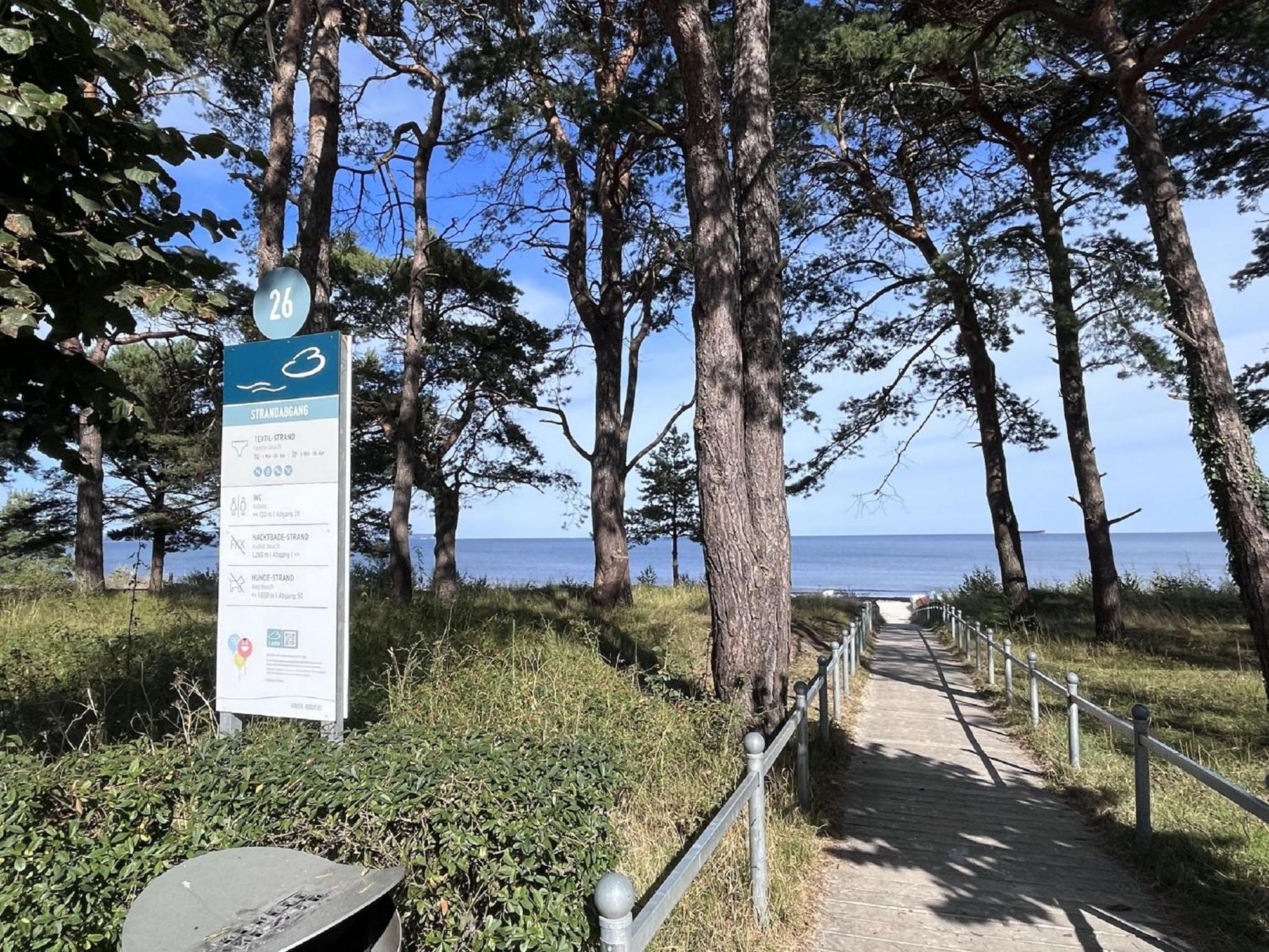 Ferienwohnung Strandlust In Der Villa Seeadler בינץ מראה חיצוני תמונה